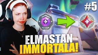 ELMAS Hesabımı IMMORTAL Yapıyoruz! #5 | Valorant Dereceli