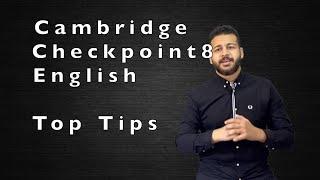 cambridge checkpoint 8 english top tips