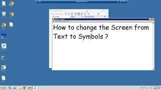 SAP GUI Setting | Text to Symbols |