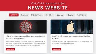 News App | HTML, CSS and Javascript Project