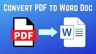 How to Convert PDF to Word Doc - Quick & Easy! (2024)