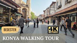 Turkey Walking Tour 2024  Konya Walking Tour - Walking Video 2024 4K #walking #walkingtour