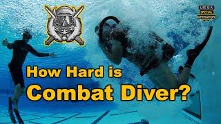 How Hard is the SPECIAL FORCES SCUBA School?