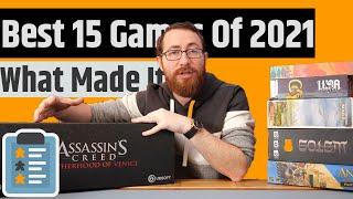 The Best 15 Board Games of 2021 - A Year Later