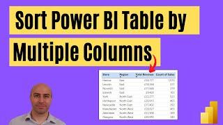 Sort a Power BI Table by Multiple Columns - Power BI Tips