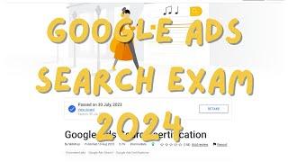  How to Pass the Google Ads Search Certification Exam 2024 with Top Score 