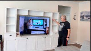 Build the PERFECT Large TV Entertainment Center in RECORD TIME!