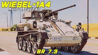 Dificilmente alguém encontra esse tanque de primeira | Wiesel 1A4 War Thunder | gameplay PT - BR