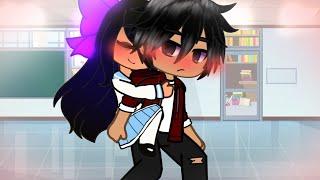 ||Take your girlfriend meme|| 《Aphmau x Aaron》{Aphmau Phoenix Drop High school AU}