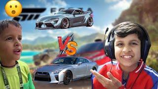 TOYOTA SUPRA VS GTR WITH KUNALI ︱FORZA HORIZON 5