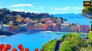 Sestri Levante - One of the most beautiful jewels of the Italian RivieraCinematic Walking 4K60fps