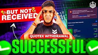 How to Solve Quotex Deposit & withdrawal Problem | Quotex Deposit failed | Quotex withdrawal Failed