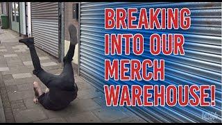 BREAKING INTO OUR MERCH WAREHOUSE! **GIVEAWAY**