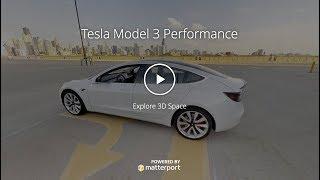 My Tesla Model 3 is 3D Scanned with Matterport!