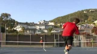 Revolutionary  Ambidextrous Tennis Player Chris Lavery