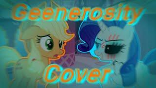 Geenerosity|FNF|Apparition but Lil Miss Rarity and Applejack sing it|Cover