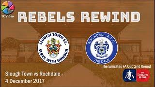 Slough Town v Rochdale | FA Cup Second Round | 4 December 2017