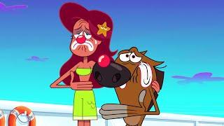 NEW! ZIG AND SHARKO | Do clowns scare you? (SEASON 4) New episodes | Cartoon Collection for kids