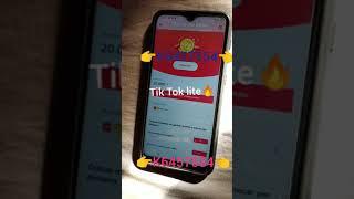 como usar o código no tiktok lite - como adicionar o código no Tok Tok lite - código  K6457554