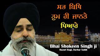 Sab Bidh Tum Hi Jaante Pyare | Bhai Shokeen singh Ji Hazuri Ragi Darbar Sahib | Gurbani Kirtan 2022