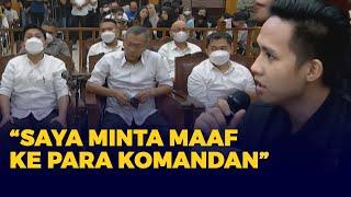 Momen Richard Eliezer Minta Maaf ke Para Saksi, Karena Ini