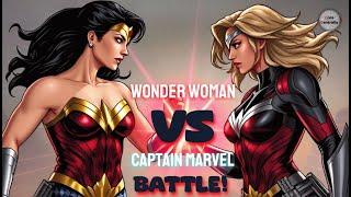 Wonder Woman Vs Captain Marvel