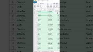 Duplicate values with multiple columns using Power Query #exceltech #excel #exceltricks #powerquery