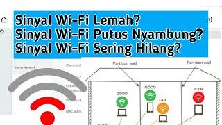 Penyebab Sinyal Wi-Fi Lemah Dan Sering Putus #wifilemot