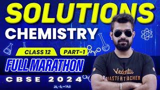 Solutions | Chemistry | Full marathon | Class 12 | CBSE 2024 | Shimon Sir