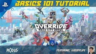 Override: Mech City Brawl - Basics 101 Tutorial | PS4