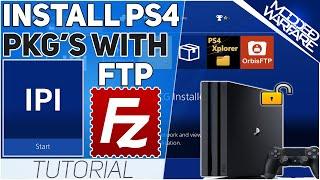 (EP 19) How to Install PS4 PKG's via FTP (9.00 or Lower)