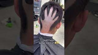 Wyd if your barber did this?  #shorts