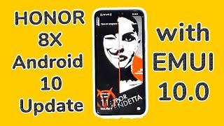 Honor 8X Android 10 Update With EMUI 10.0