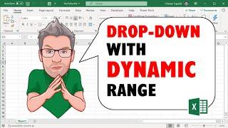 Data Validation Drop Down List with Excel Table Dynamic Range