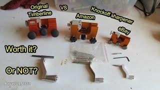 Original Timberline sharpener vs  knockoff sharpeners