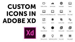 How to draw your own custom icons in Adobe XD