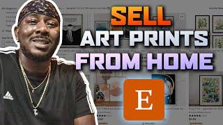 How to Sell Art Prints on Etsy : 2021 Beginners Guide