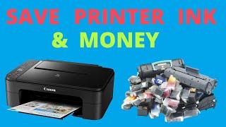 Make Your Printer Ink Last Longer!