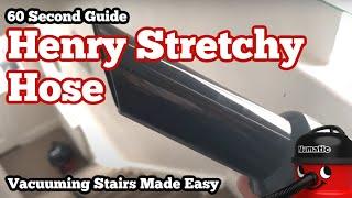 Henry Hoover Stretch Hose - Vacuuming Stairs Without Lifting!