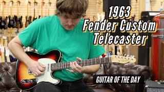 1963 Fender Custom Telecaster | Guitar of the Day