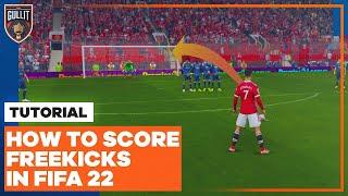 FIFA 14 | Scoring Free  Kick | Tutorial for FIFA 22