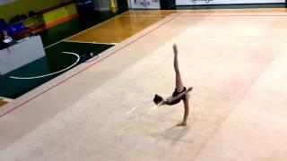 Художественная гимнастика _ Meninė gimnastika _  Emilija Parmenenkova (2005) Hoop 2017