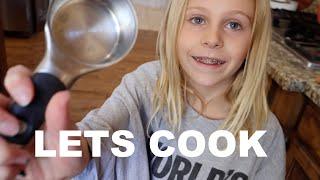 COOKING WITH THE KIDS