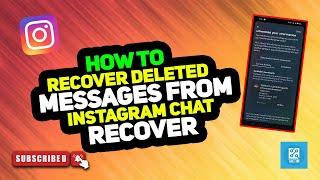 How to Recover Deleted Messages From Instagram Chat Recovery 2024