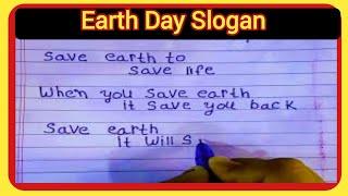 10 Best Slogan On Save Earth In English Earth Day Slogan save earth slogan save earth pe 10 Lines