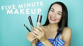 QUICK AND EASY FIVE MINUTE MAKEUP ROUTINE