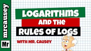 Logarithms Explained and Rules of Logarithms