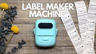 The Marklife Label Maker Machine: Make Labels Quickly And Easily