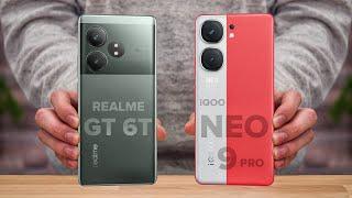 Realme GT 6T Vs iQOO Neo 9 Pro || Full Comparison  Which one is Best?