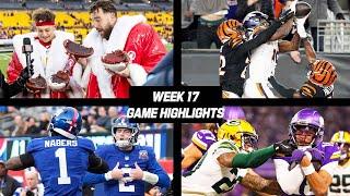 Every Week 17 Game Highlight!